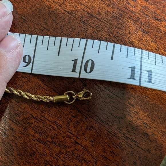 Ellie Vail Rope Chain Anklet - Picture 3 of 5